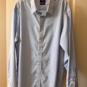 UNTUCKit Men’s Button Down Shirt XXL – Yount Ridge – Wrinkle Free Cotton